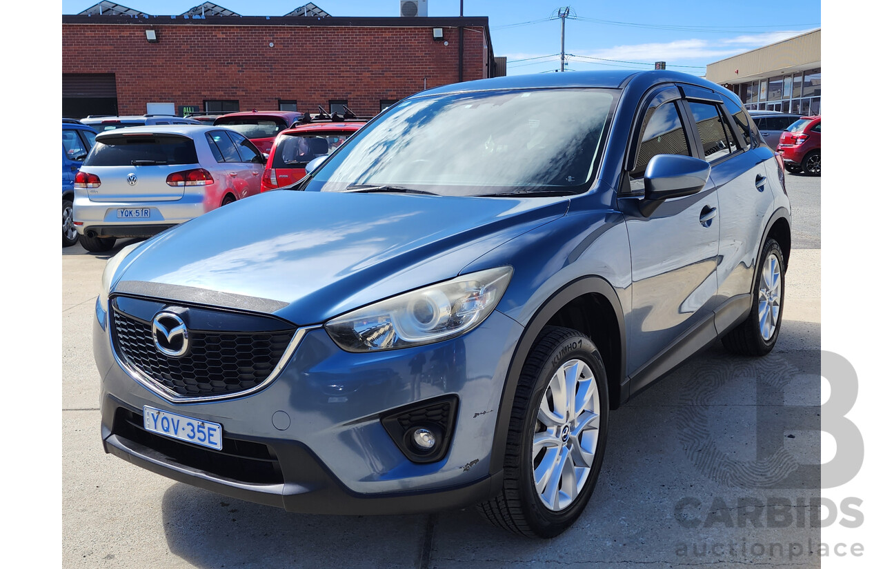7/2014 Mazda Cx-5 (4x2) MY13 UPGRADE 4d Wagon Blue 2.0L