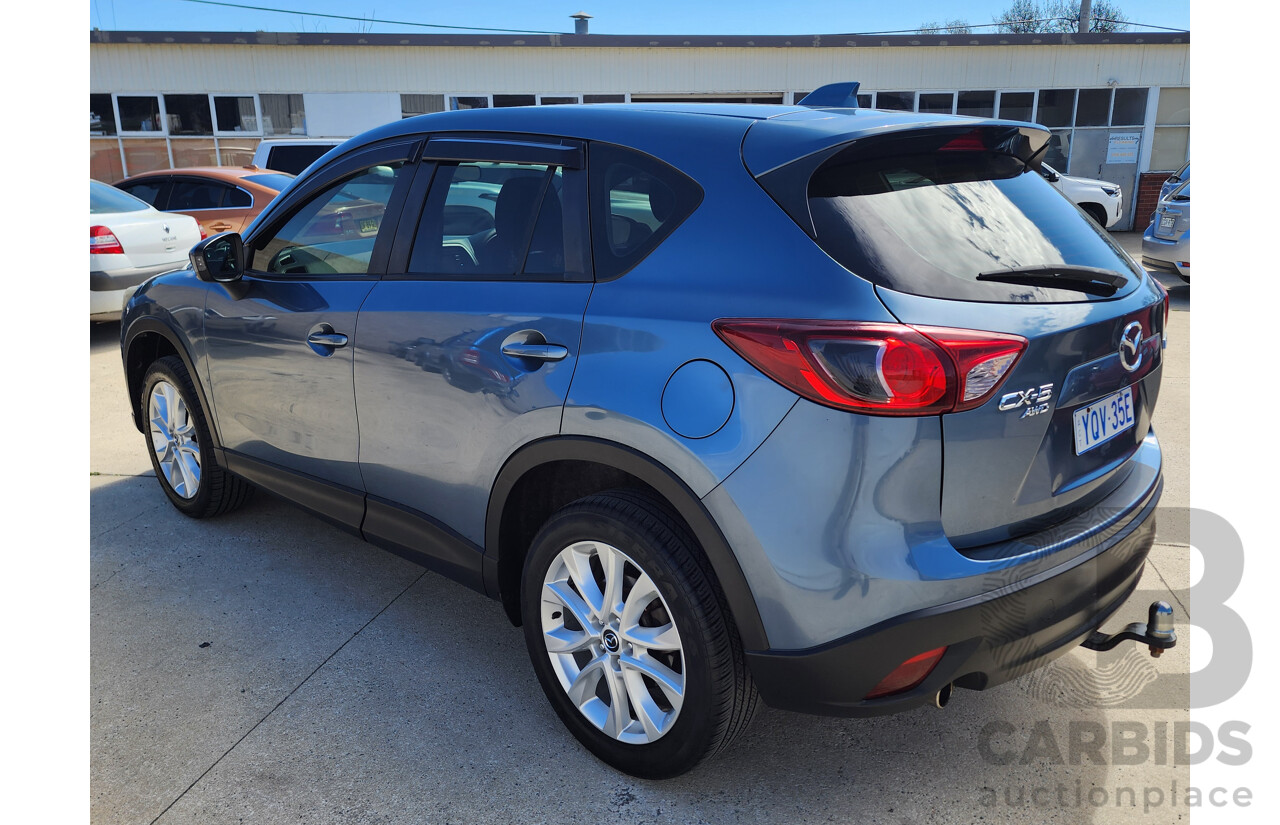 7/2014 Mazda Cx-5 (4x2) MY13 UPGRADE 4d Wagon Blue 2.0L