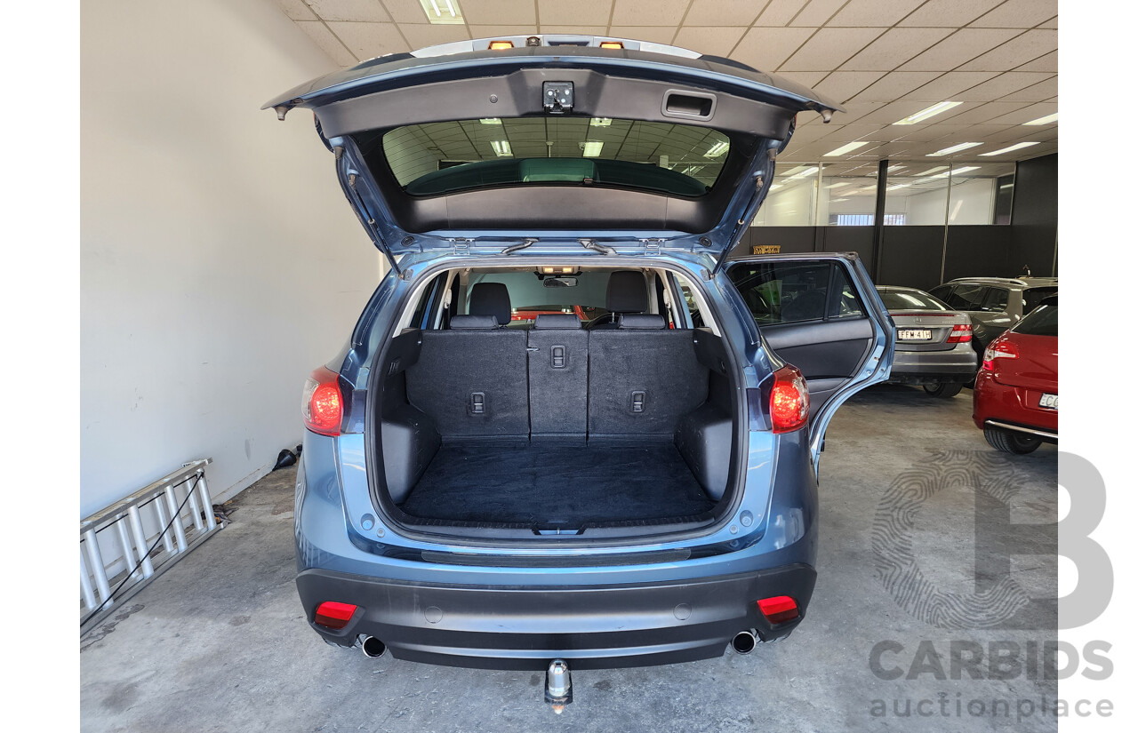 7/2014 Mazda Cx-5 (4x2) MY13 UPGRADE 4d Wagon Blue 2.0L
