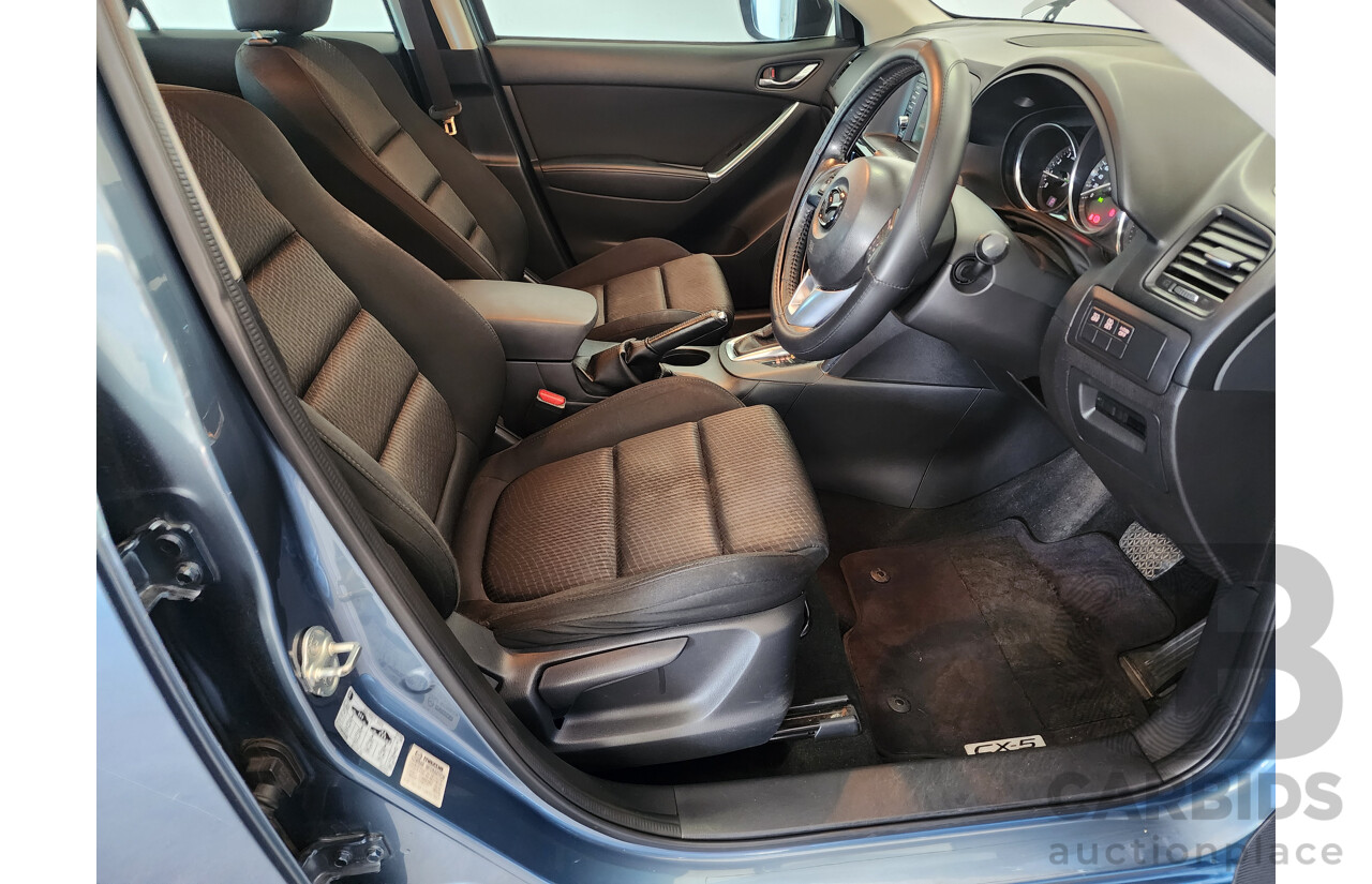 7/2014 Mazda Cx-5 (4x2) MY13 UPGRADE 4d Wagon Blue 2.0L