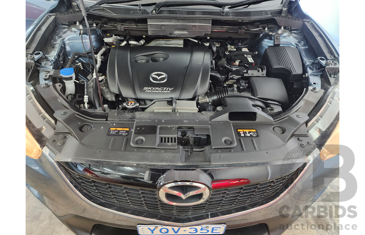 7/2014 Mazda Cx-5 (4x2) MY13 UPGRADE 4d Wagon Blue 2.0L
