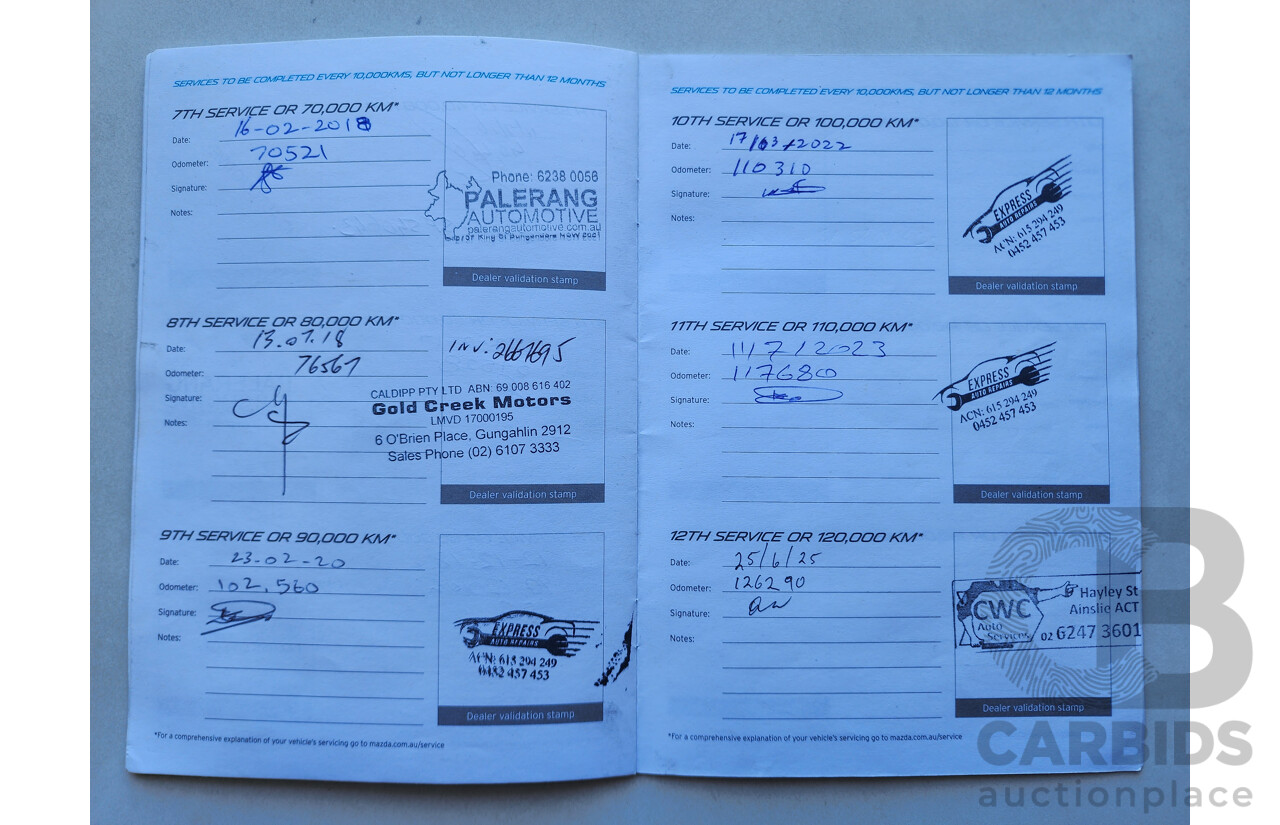 7/2014 Mazda Cx-5 (4x2) MY13 UPGRADE 4d Wagon Blue 2.0L