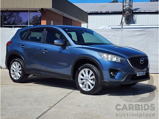 7/2014 Mazda Cx-5 (4x2) MY13 UPGRADE 4d Wagon Blue 2.0L