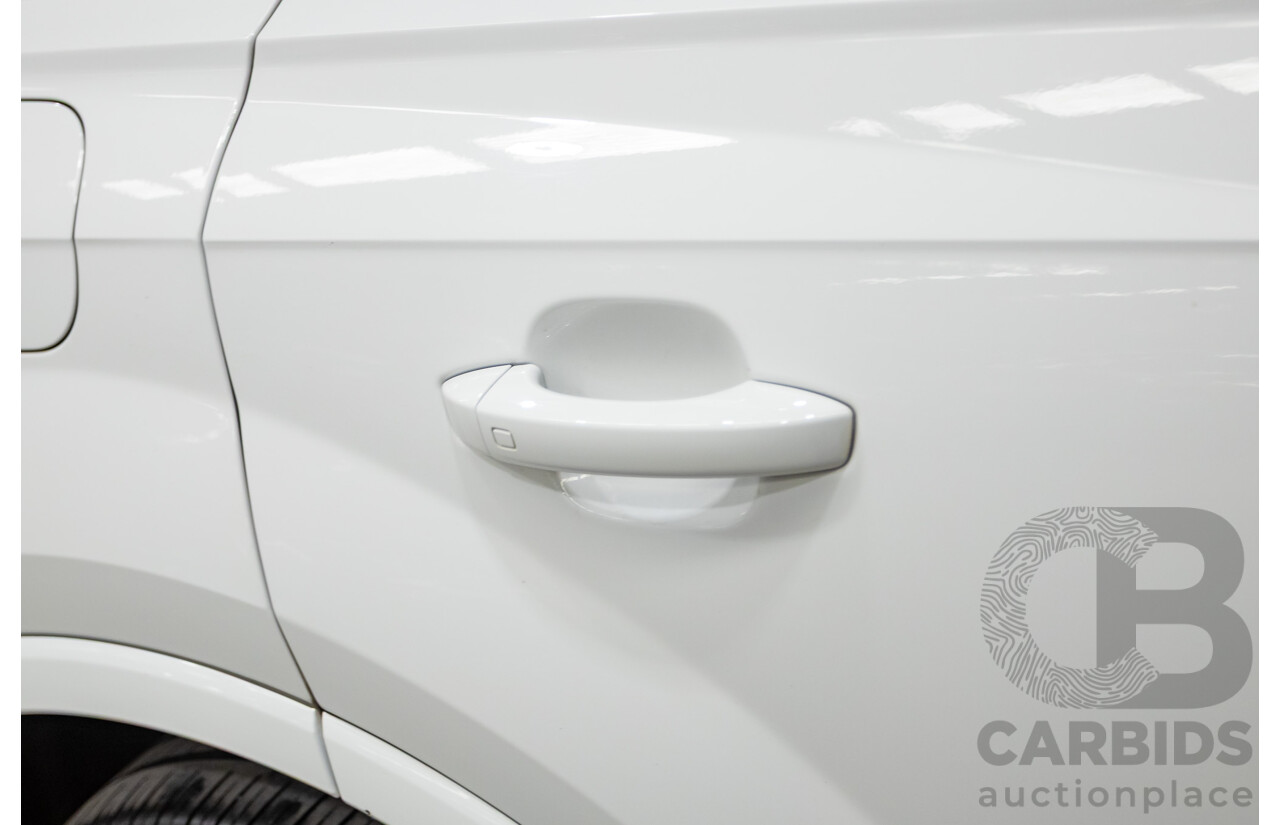 05/2018 Audi Q7 3.0 TDI Quattro (AWD) 4M MY18 4D Wagon Pure White Turbo Diesel 3.0L - 7 Seats
