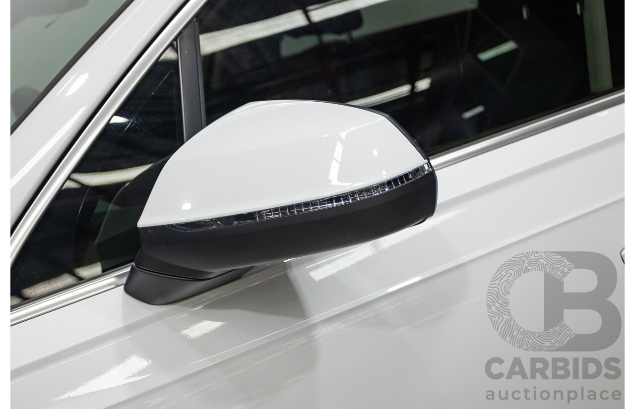 05/2018 Audi Q7 3.0 TDI Quattro (AWD) 4M MY18 4D Wagon Pure White Turbo Diesel 3.0L - 7 Seats