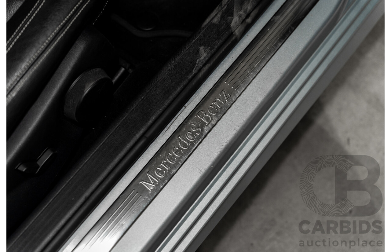12/2014 Mercedes-Benz C180 W204 MY14 2d Coupe Diamond Silver Metallic Turbo 1.6L