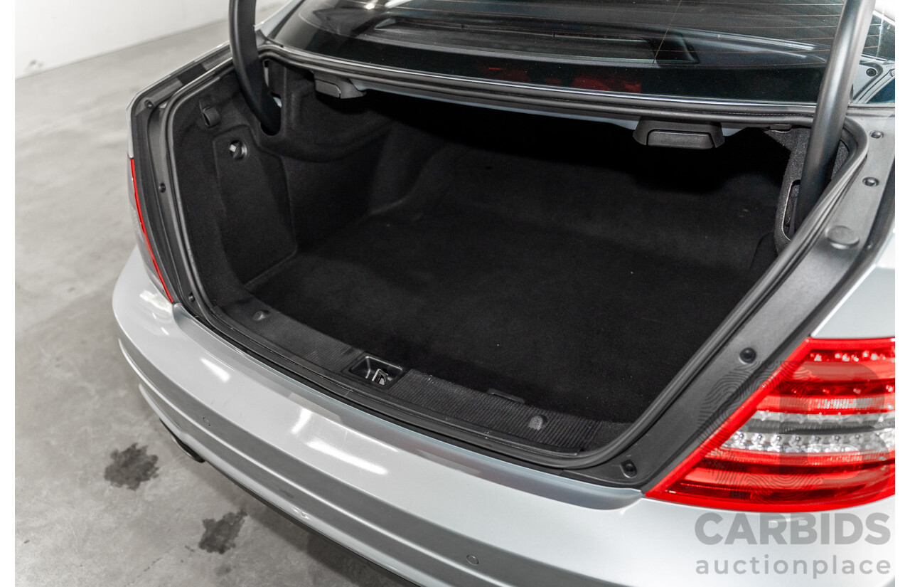 12/2014 Mercedes-Benz C180 W204 MY14 2d Coupe Diamond Silver Metallic Turbo 1.6L