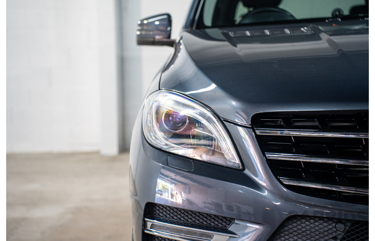1/2013 Mercedes-Benz ML 250 CDI Bluetec (4x4) 166 4d Wagon Tenorite Grey Metallic Turbo Diesel 2.1L