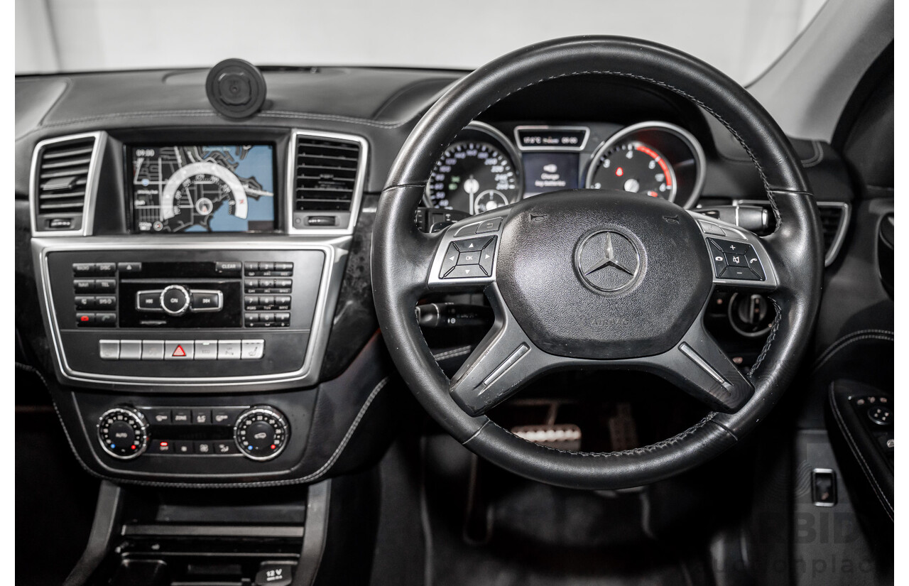 1/2013 Mercedes-Benz ML 250 CDI Bluetec (4x4) 166 4d Wagon Tenorite Grey Metallic Turbo Diesel 2.1L