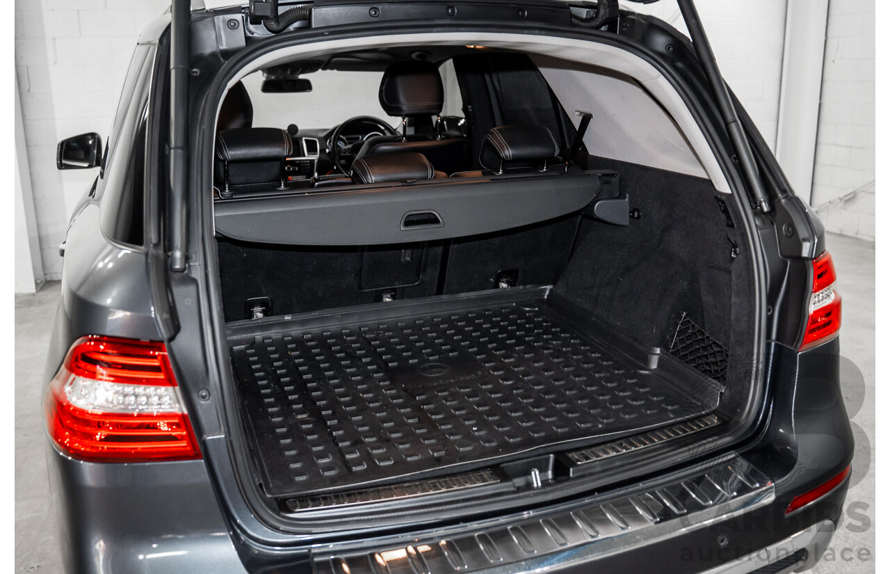 1/2013 Mercedes-Benz ML 250 CDI Bluetec (4x4) 166 4d Wagon Tenorite Grey Metallic Turbo Diesel 2.1L