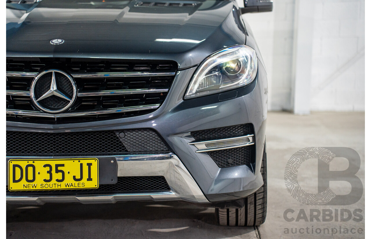 1/2013 Mercedes-Benz ML 250 CDI Bluetec (4x4) 166 4d Wagon Tenorite Grey Metallic Turbo Diesel 2.1L