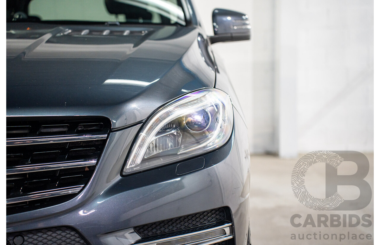 1/2013 Mercedes-Benz ML 250 CDI Bluetec (4x4) 166 4d Wagon Tenorite Grey Metallic Turbo Diesel 2.1L