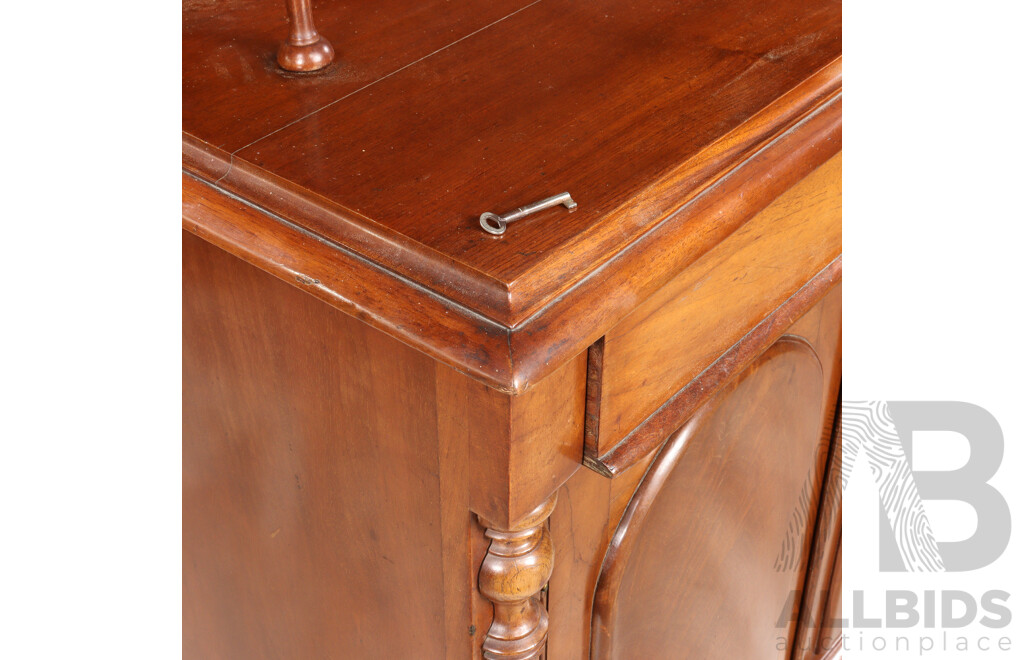 Victorian Cedar High Back Chiffionier