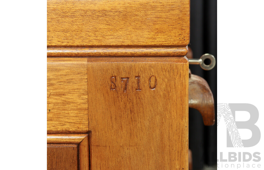 Maple Twin Pedestal Desk, Ex Old Parliament House, Department of the Senate