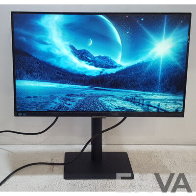 Samsung (S24A600UCE) 24-Inch QHD (1440p) Widescreen LCD Monitor w/ Built-in USB-C Dock
