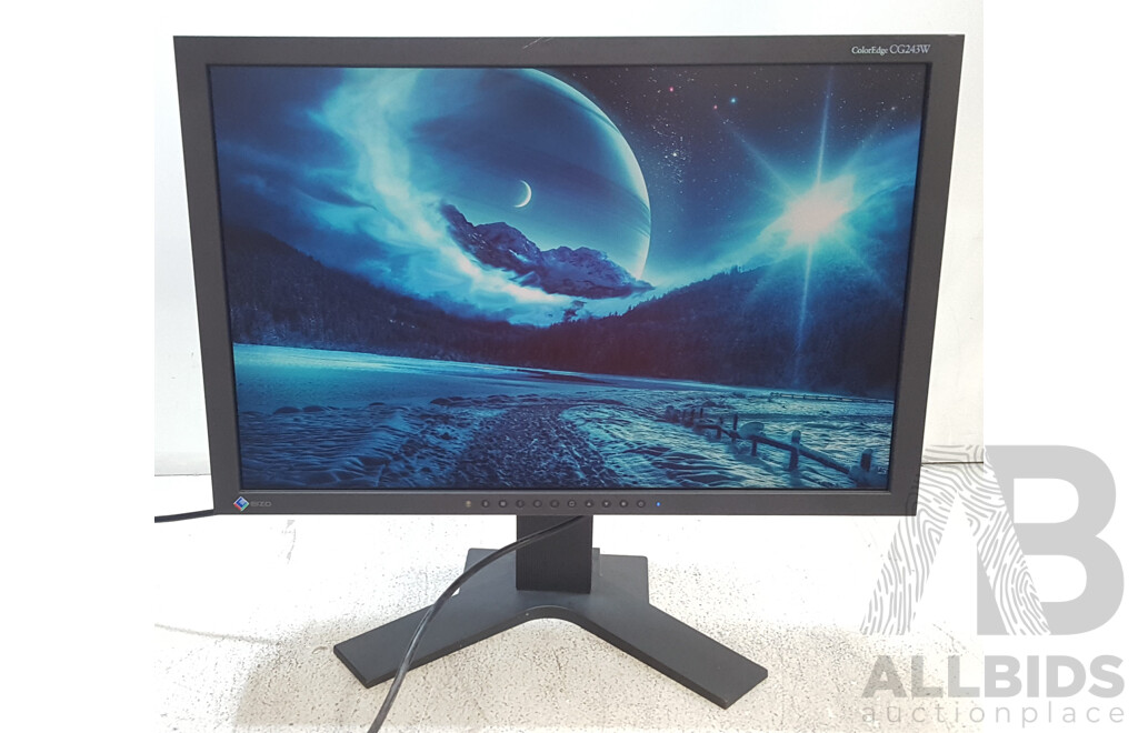 Eizo ColorEdge CG243W (1920 x 1200) 24-Inch Colour Calibration LCD Monitor