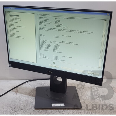 Dell OptiPlex 7470 AIO Intel Core i5 (9500) 3.00GHz-4.40GHz 6-Core CPU 23.8-Inch Touchscreen All-in-One Computer