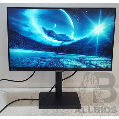Samsung (S24A600UCE) 24-Inch QHD (1440p) Widescreen LCD Monitor w/ Built-in USB-C Dock