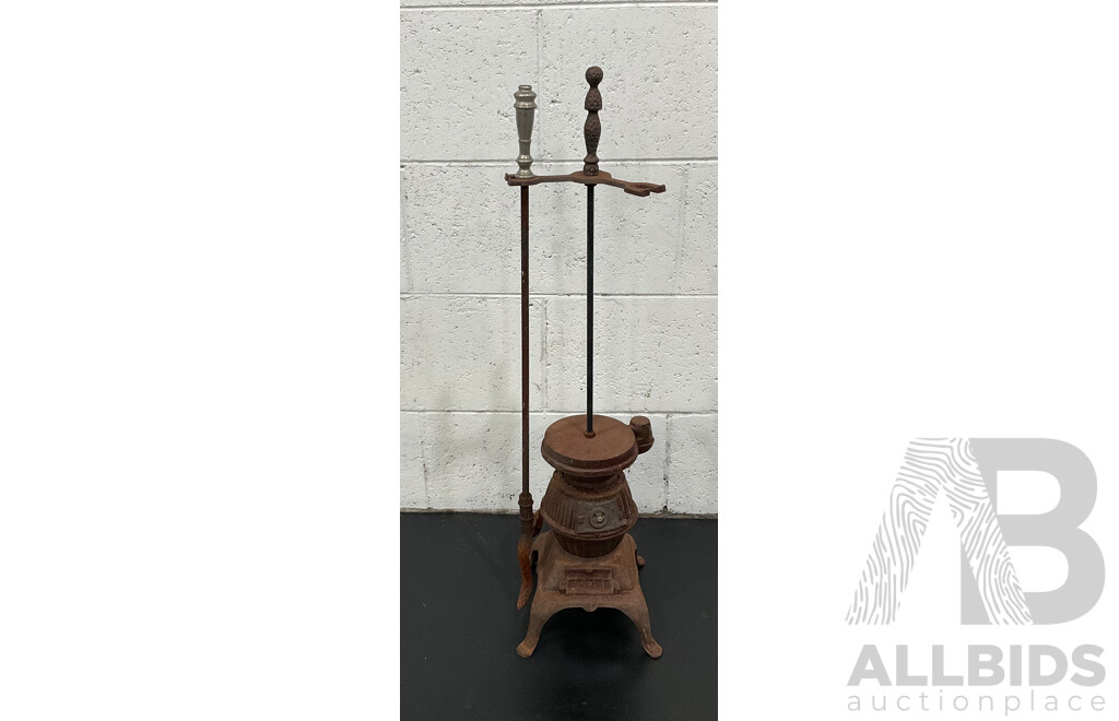 Vintage Rustic Garden /Farm/ Fireplace Tools - Lot of 4
