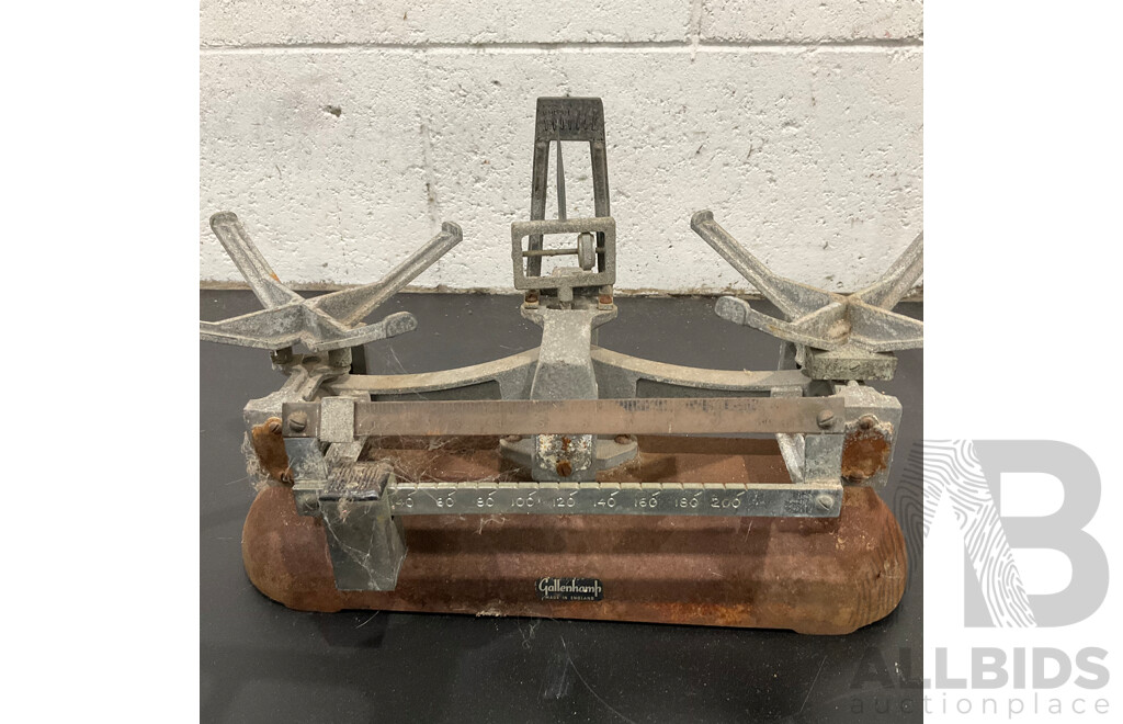 Vintage Metal Scales  - Lot of 3