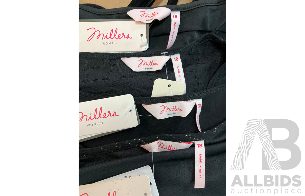 Missive Assorted Women's Clothing Size L,XL,XXL /16,18,20 - Lot of 36