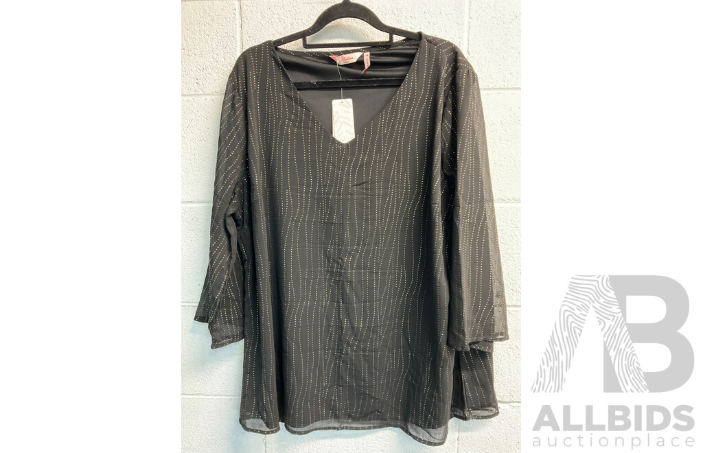 Missive Assorted Women's Clothing Size L,XL,XXL /16,18,20 - Lot of 36