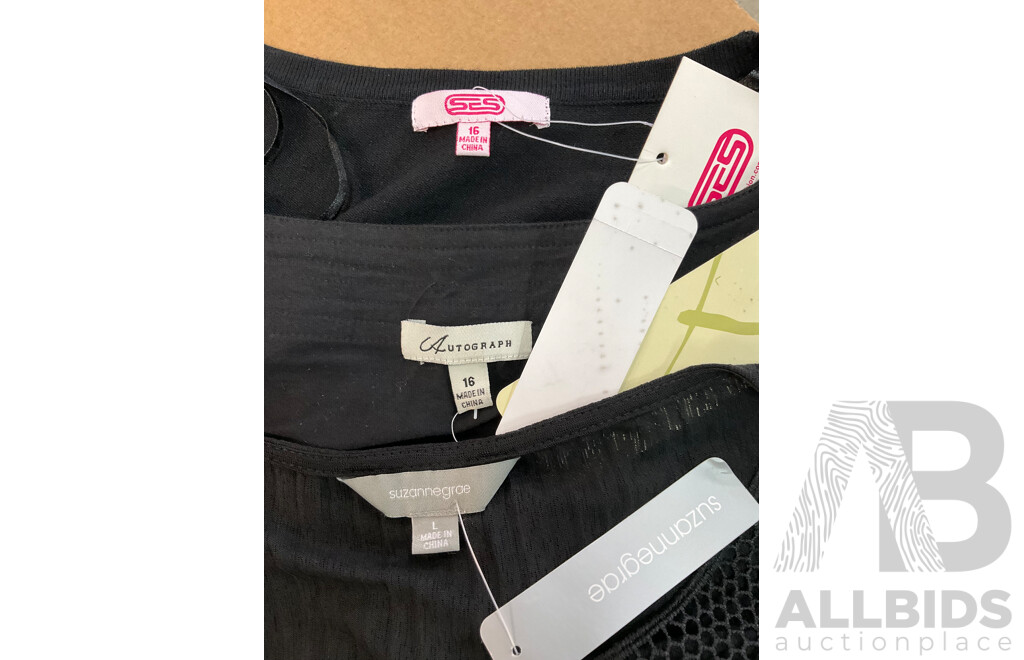 Missive Assorted Women's Clothing Size L,XL,XXL /16,18,20 - Lot of 36