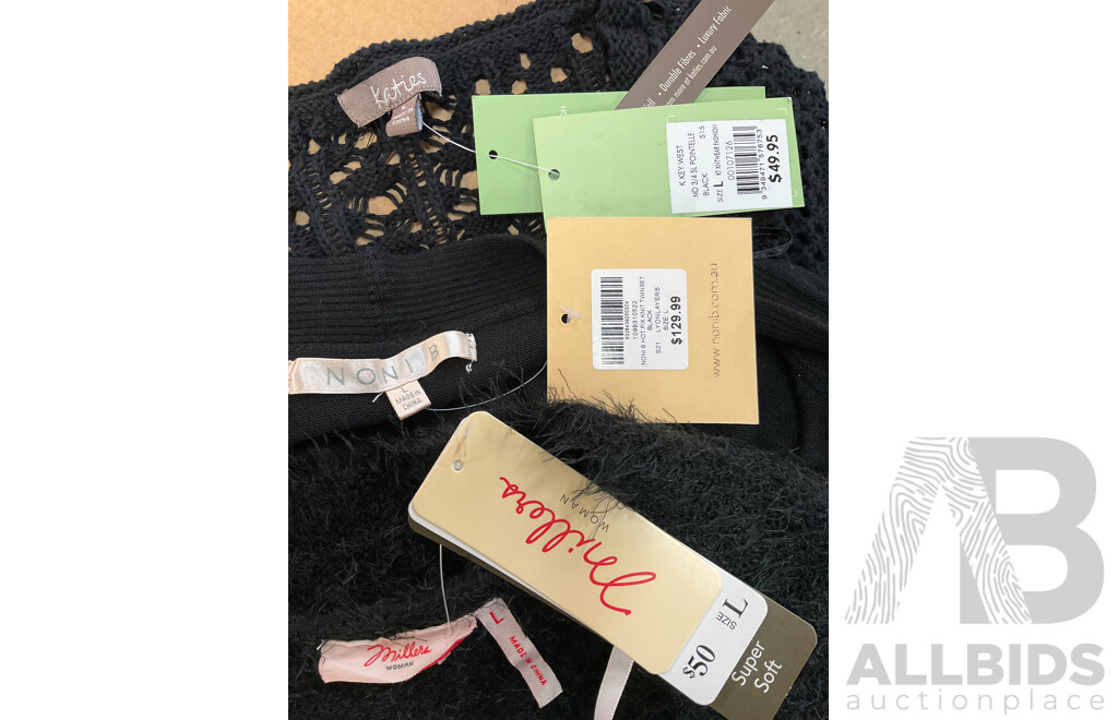 Missive Assorted Women's Clothing Size L,XL,XXL /16,18,20 - Lot of 36