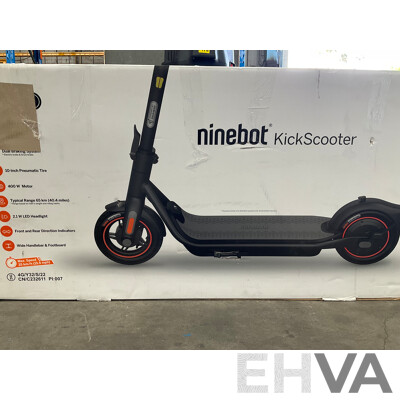 Segway Ninebot Kickscooter F65l Electric Scooter - Black