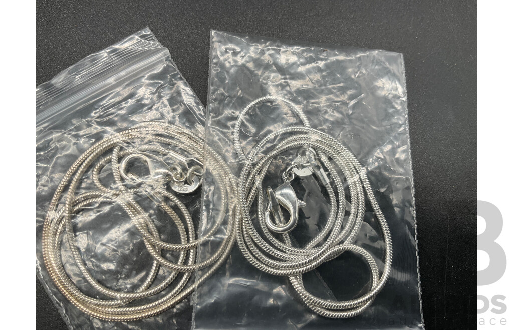 Assorted Costume Jewellery,  Phone Charm Strap, Stainless Steel Rings and Sterling Silver Bracelets - Lot of 23