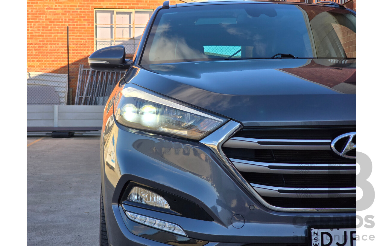 7/2016 Hyundai Tucson Highlander (AWD) TLe 4d Wagon Pepper Grey Metallic Turbo 1.6L
