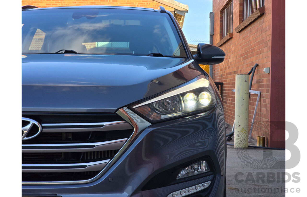 7/2016 Hyundai Tucson Highlander (AWD) TLe 4d Wagon Pepper Grey Metallic Turbo 1.6L