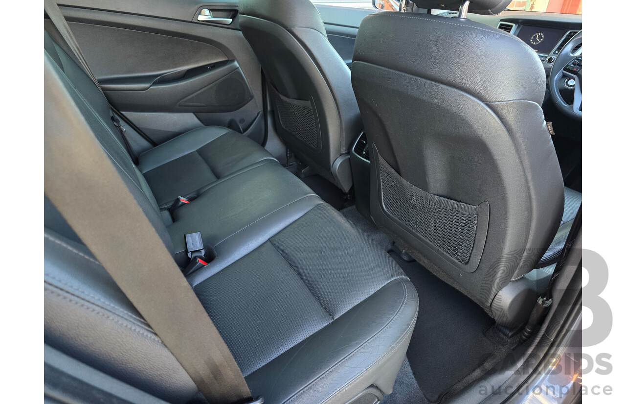 7/2016 Hyundai Tucson Highlander (AWD) TLe 4d Wagon Pepper Grey Metallic Turbo 1.6L
