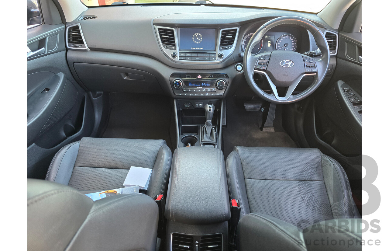 7/2016 Hyundai Tucson Highlander (AWD) TLe 4d Wagon Pepper Grey Metallic Turbo 1.6L