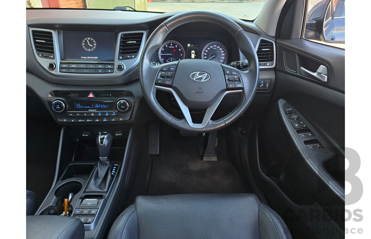 7/2016 Hyundai Tucson Highlander (AWD) TLe 4d Wagon Pepper Grey Metallic Turbo 1.6L
