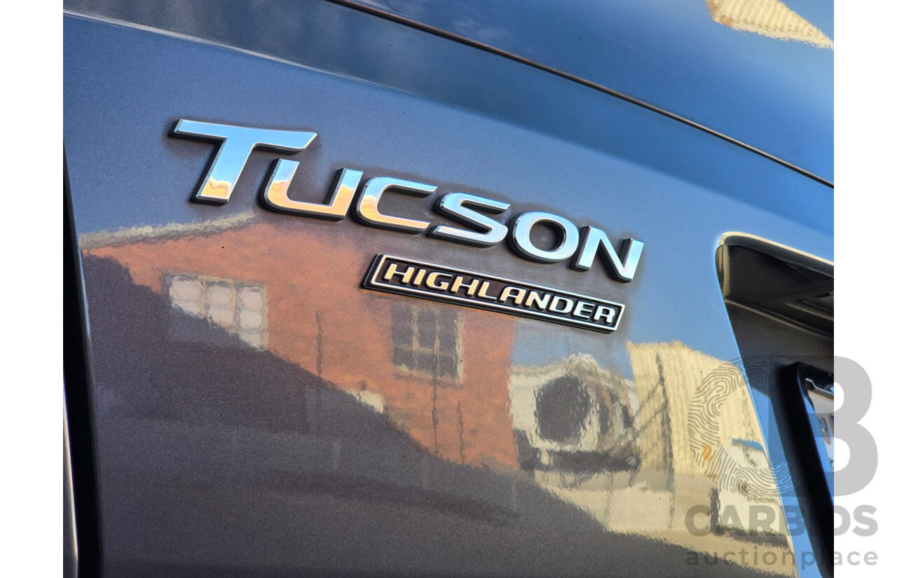 7/2016 Hyundai Tucson Highlander (AWD) TLe 4d Wagon Pepper Grey Metallic Turbo 1.6L