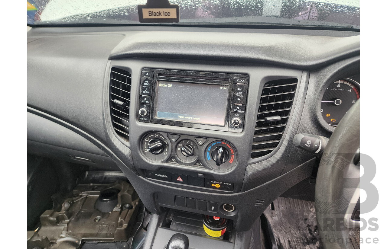 08/2021 Mitsubishi Triton GLX (4x2) MR MY21 C/Chas White 2.4L