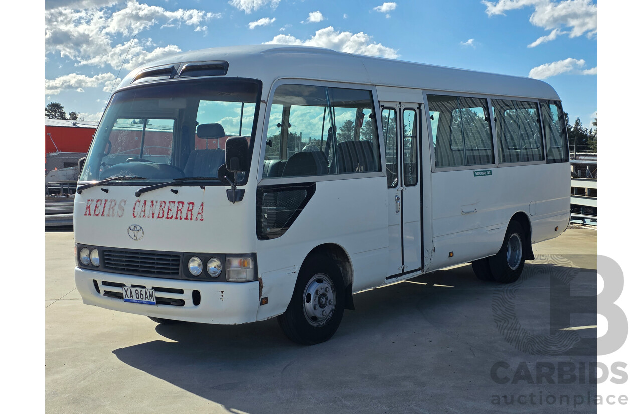 06/1997 Toyota Coaster Bus 4.2L HZB50R White - RV Project