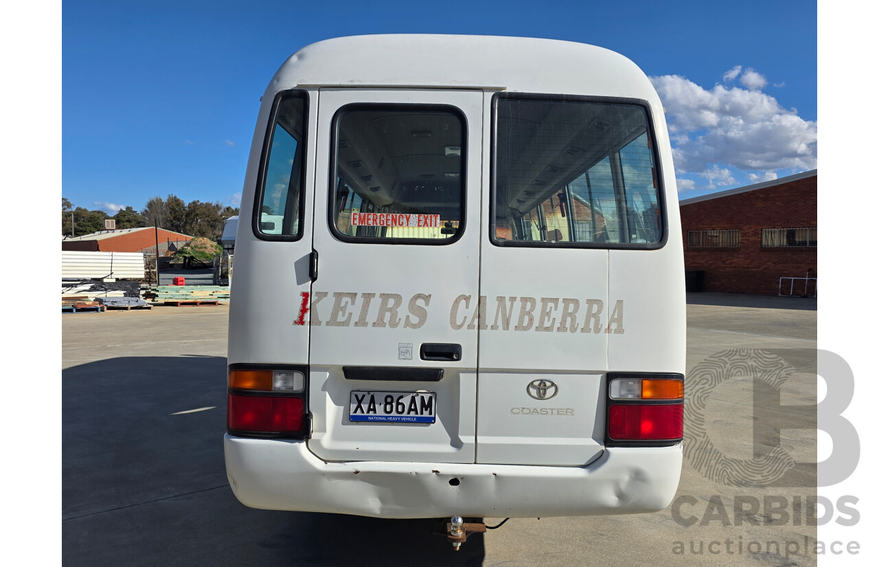 06/1997 Toyota Coaster Bus 4.2L HZB50R White - RV Project