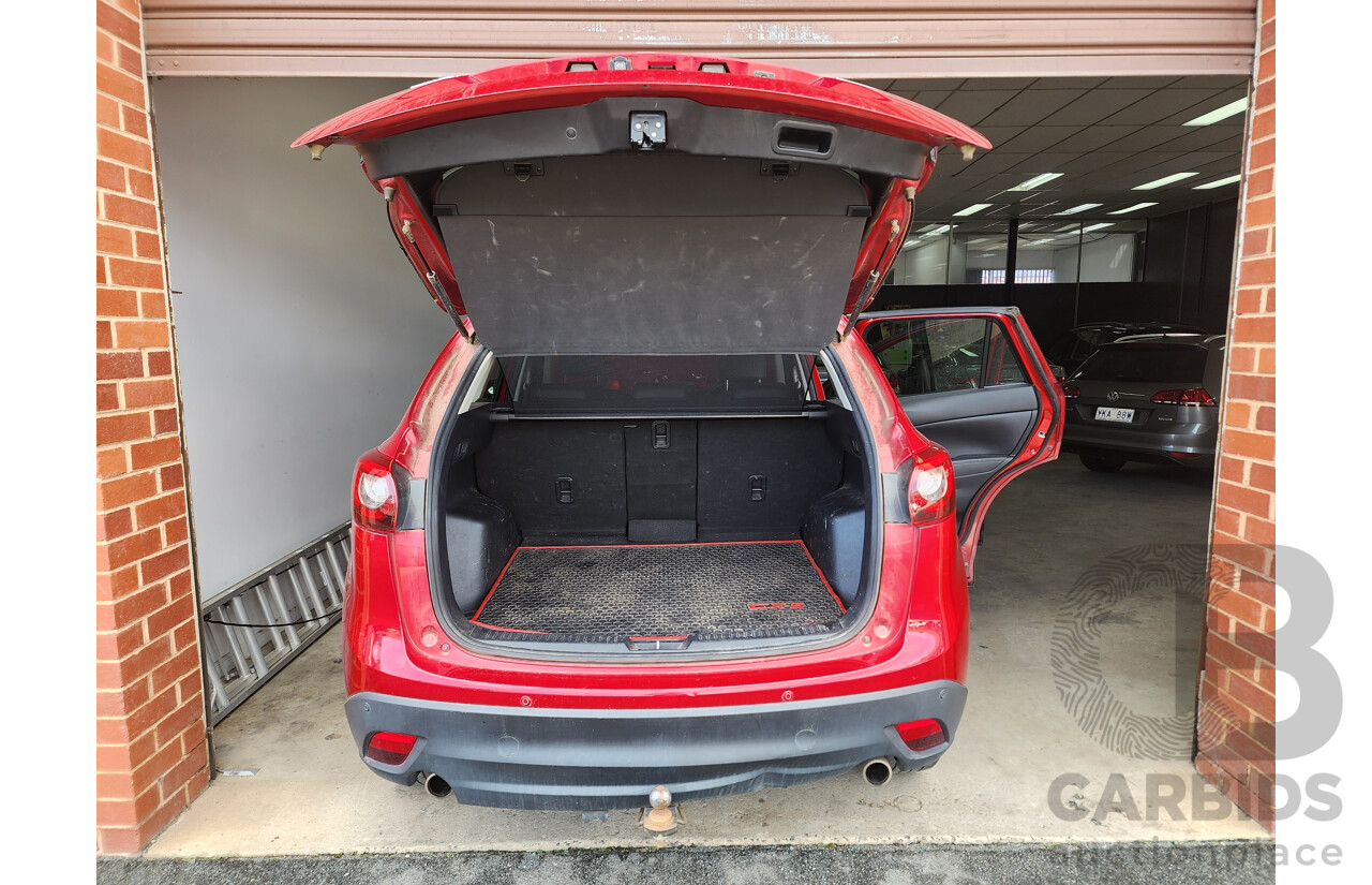9/2016 Mazda Cx-5 GT (4x4) MY15 4d Wagon Red 2.2L