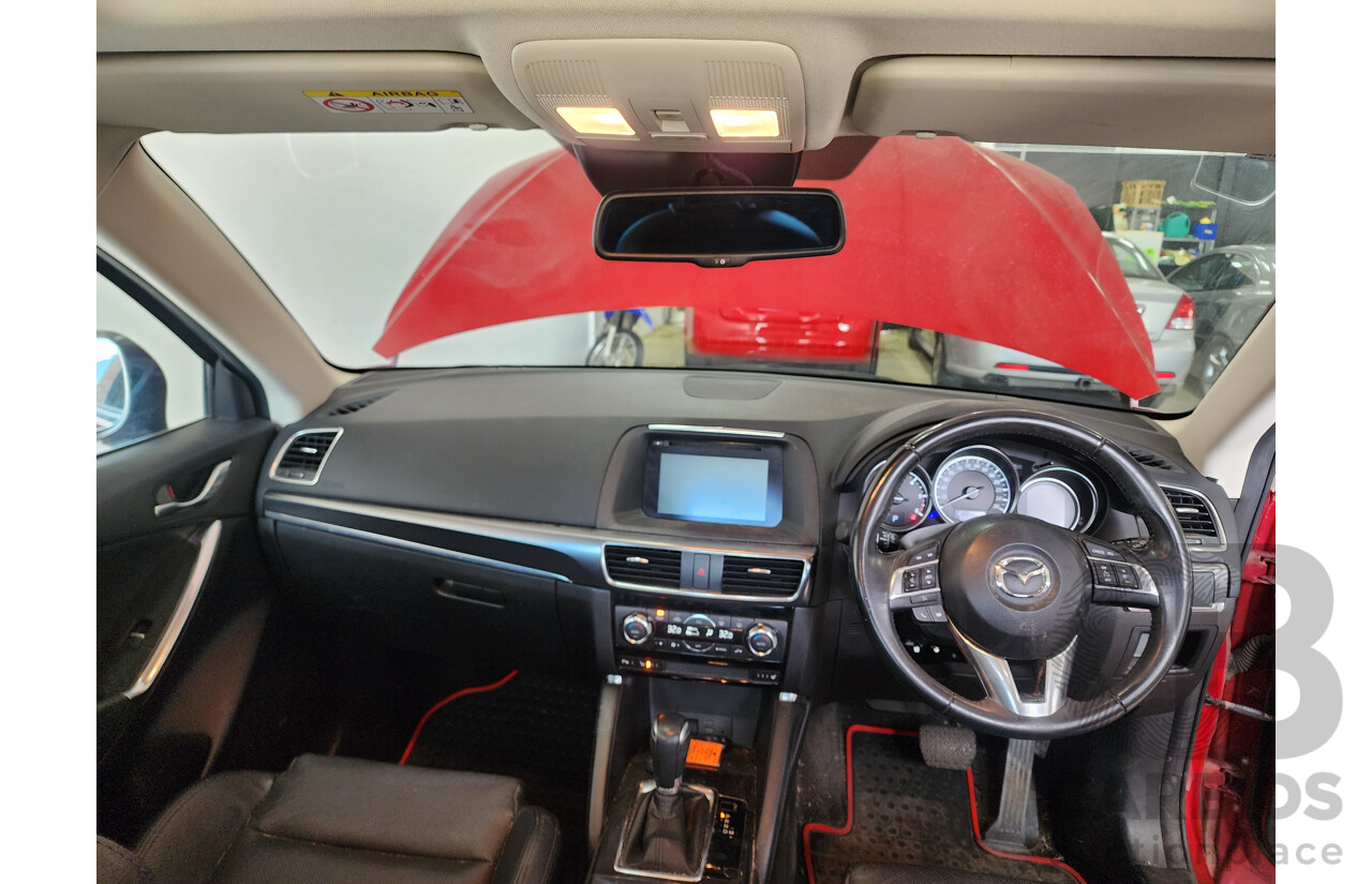 9/2016 Mazda Cx-5 GT (4x4) MY15 4d Wagon Red 2.2L