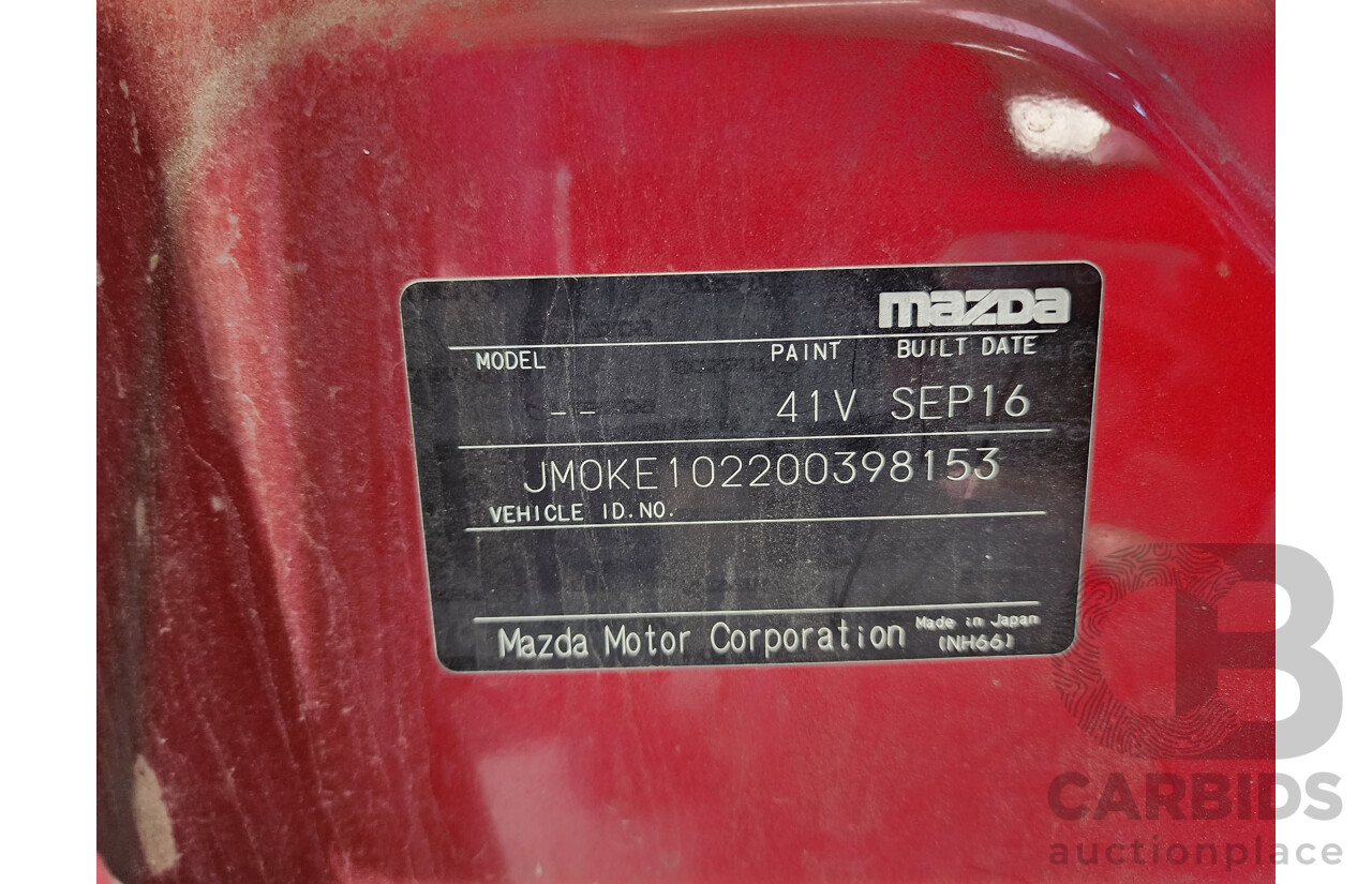 9/2016 Mazda Cx-5 GT (4x4) MY15 4d Wagon Red 2.2L
