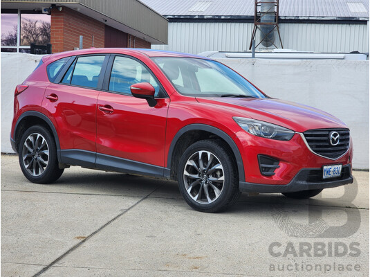 9/2016 Mazda Cx-5 GT (4x4) MY15 4d Wagon Red 2.2L