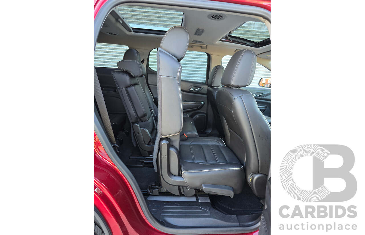 10/2018 Holden Acadia LTZ-V (AWD) MY19 AC 4d Wagon Glory Red V6 3.6L - 7 Seater