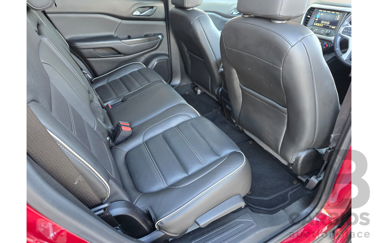 10/2018 Holden Acadia LTZ-V (AWD) MY19 AC 4d Wagon Glory Red V6 3.6L - 7 Seater