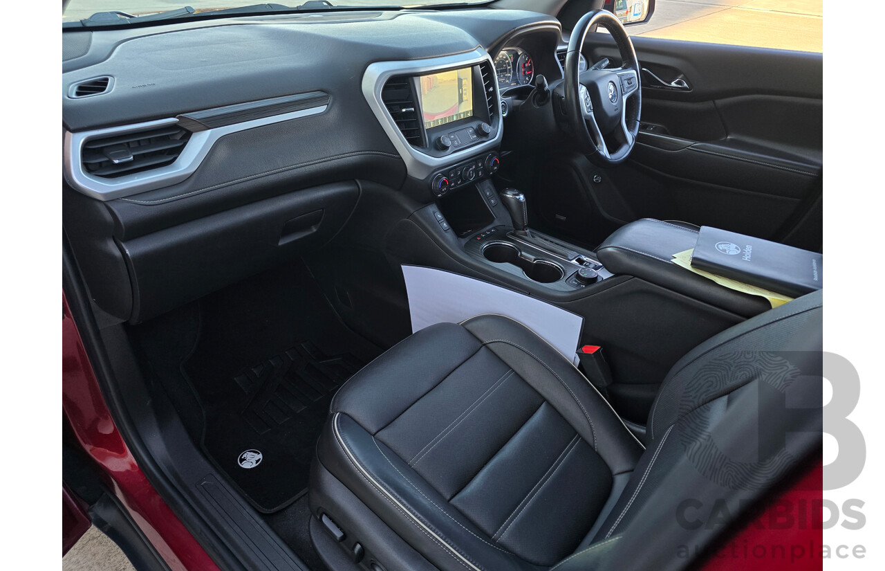 10/2018 Holden Acadia LTZ-V (AWD) MY19 AC 4d Wagon Glory Red V6 3.6L - 7 Seater