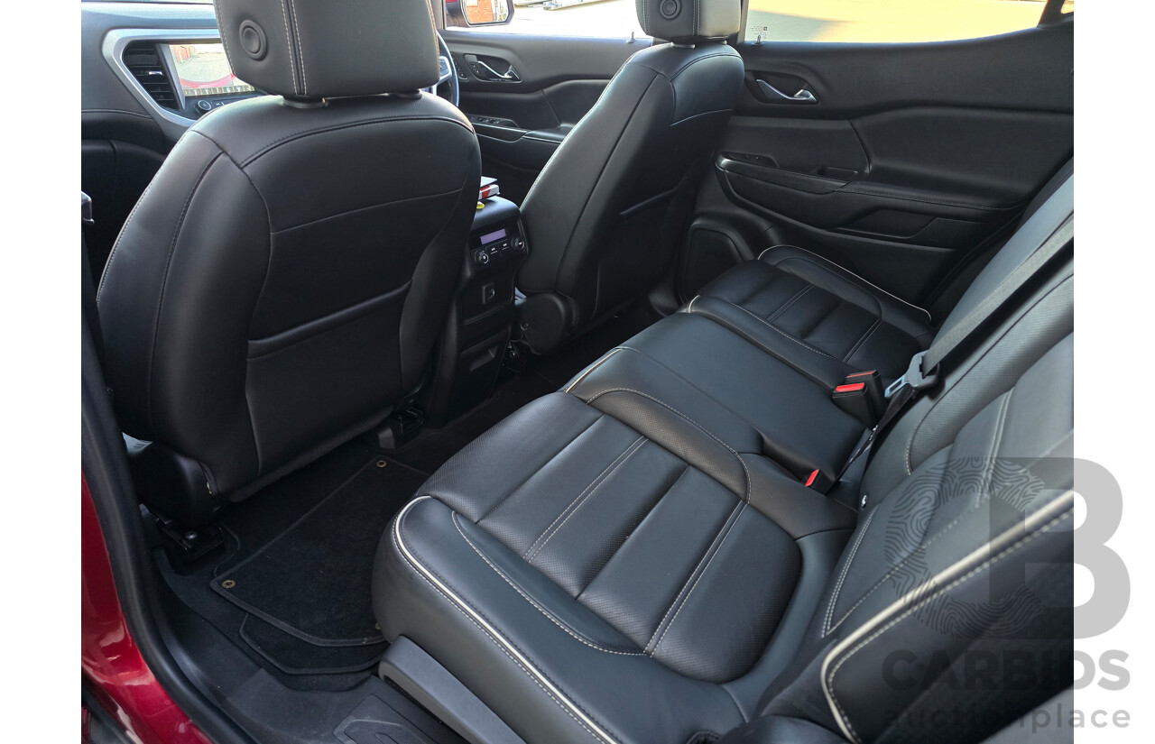 10/2018 Holden Acadia LTZ-V (AWD) MY19 AC 4d Wagon Glory Red V6 3.6L - 7 Seater