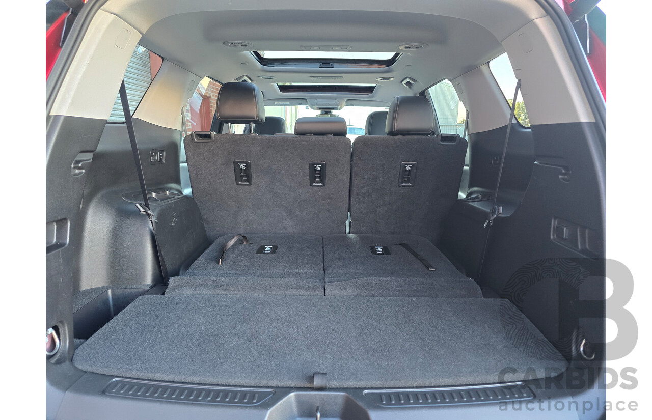 10/2018 Holden Acadia LTZ-V (AWD) MY19 AC 4d Wagon Glory Red V6 3.6L - 7 Seater
