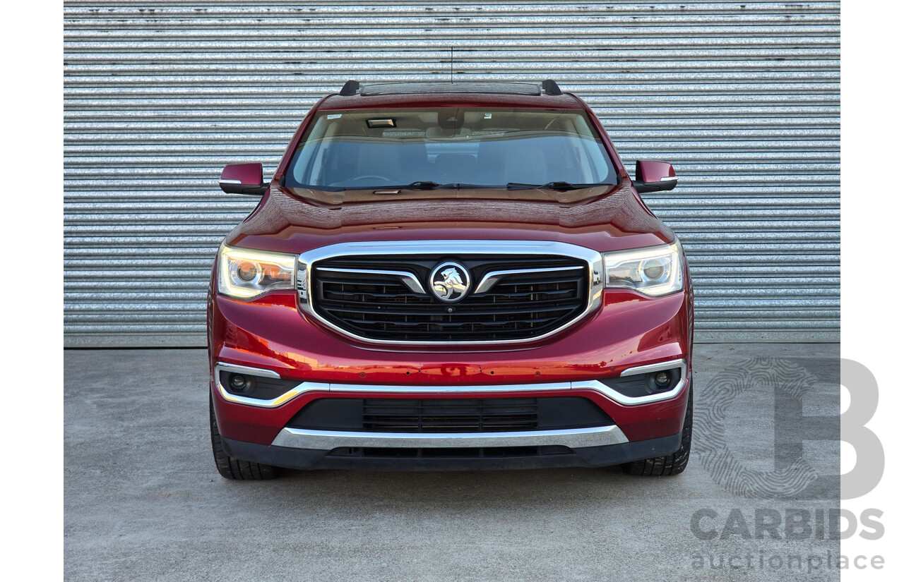 10/2018 Holden Acadia LTZ-V (AWD) MY19 AC 4d Wagon Glory Red V6 3.6L - 7 Seater