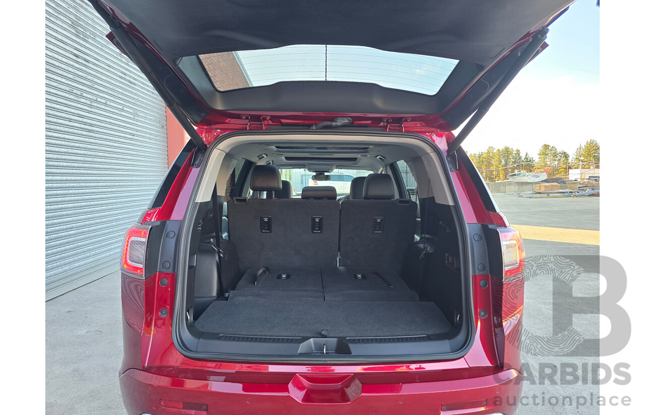 10/2018 Holden Acadia LTZ-V (AWD) MY19 AC 4d Wagon Glory Red V6 3.6L - 7 Seater